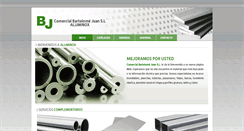 Desktop Screenshot of bjaluminox.com